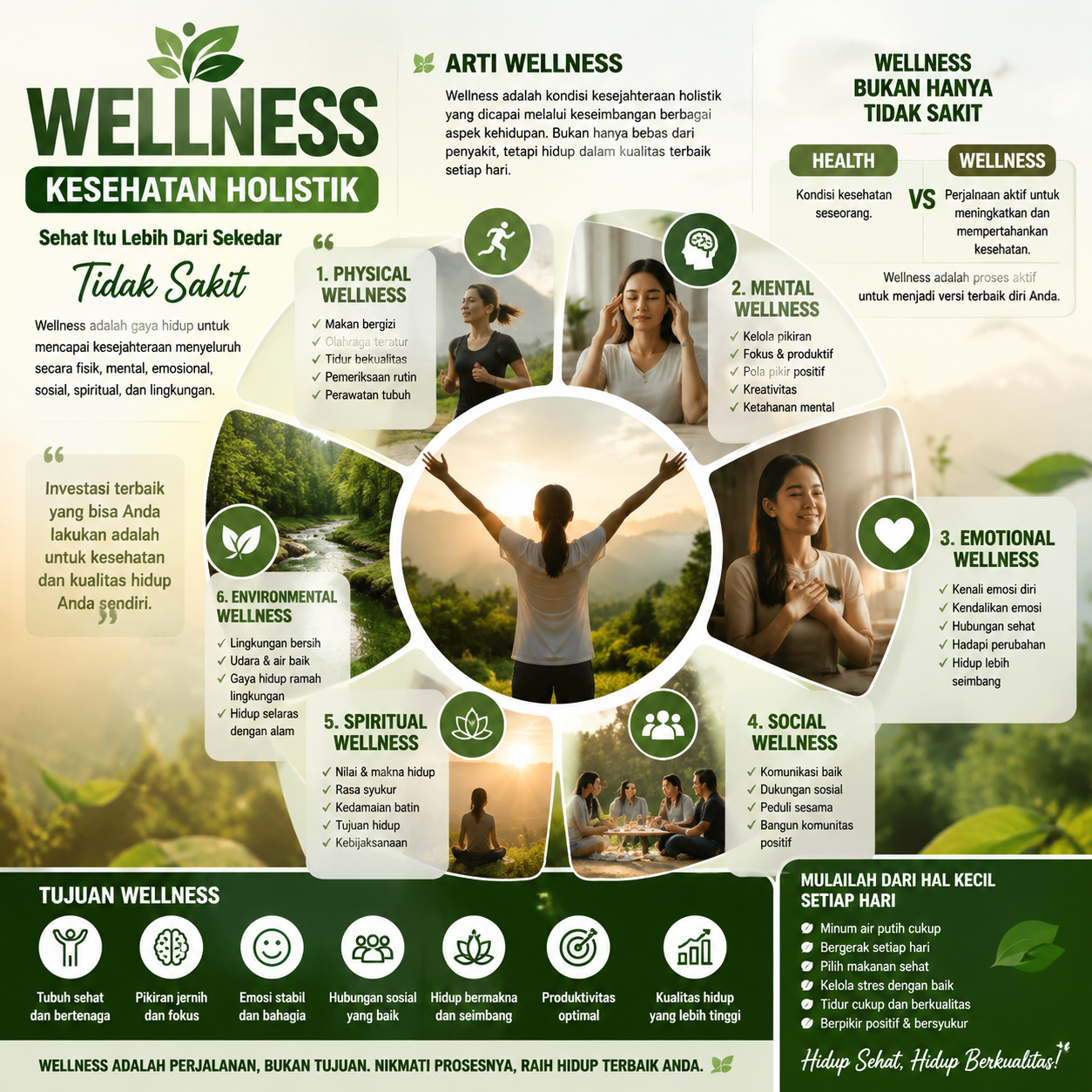 WELLNESS: KONSEP KESEHATAN HOLISTIK MODERN